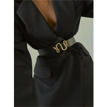 ZR Accessory Yılan Tokalı Kadın Pantolon Ceket Elbise Gömlek Kemeri
