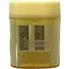Mikro MK 1011 Çift Gözlü Kalemtraş Sarı