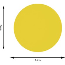 Kamei Şekilli Delgeç Daire 7.6 cm KM8830