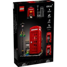 LEGO Ideas 21347 Red London Telephone Box (1460 Parça)