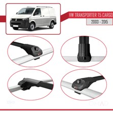 Omad Volkswagen Transporter (T5) 2003-2015 Arası ile Uyumlu Ace-1 Ara Atkı Tavan Barı Siyah