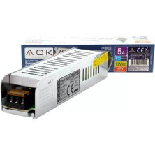 Ack AY02-00600 60W 5 Amper Ince Tip LED Trafosu