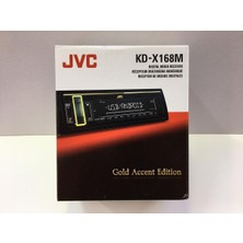 JVC KD-X168M Oto Teyp USB Aux 3 Amfi Çıkışı 13 Eq Renkli Tuşlar