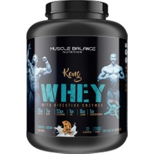 Muscle Balance Whey Isolate Protein Kong Edition 2100 gr 72 Servis Kurabiye