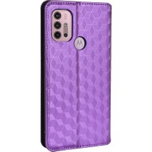 GX Boutique Motorola Moto G30 / G20 / G10 3D Desen Manyetik Kapatma Cüzdan (Yurt Dışından)