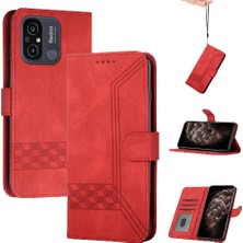 GX Boutique Kullanışlı Stand Özelliği ile Xiaomi Redmi 12C Cüzdan Kılıf Pu Deri Kart Kapak ile Uyumlu (Yurt Dışından)