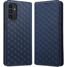 GX Boutique Samsung Galaxy A14 4g/5g Pu Deri Manyetik Kapatma 3D Desen (Yurt Dışından)