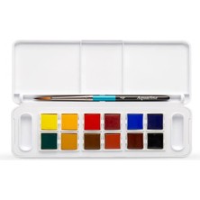 Glance Schoellershammer 25X35 15 Sayfa 200 gr Daler Rowney Aquafine Travel Set 12 Renk Sulu Boya Set