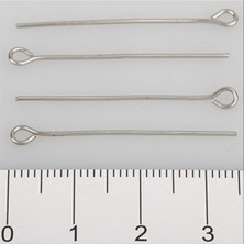 Bijuteri Net 1,5 cm Halkalı Çivi 50 Gram