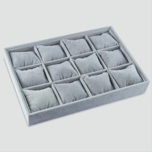 Bijuteri Net 12'li Anfora Kumaş Yastıklı Tabla