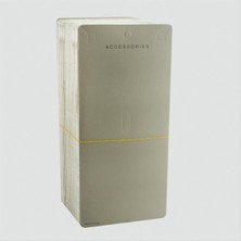 Bijuteri Net Gri Lüx Kolye Set Kartı