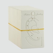 Bijuteri Net Kıkırdak Küpe Kartı Büyük 100 Adet