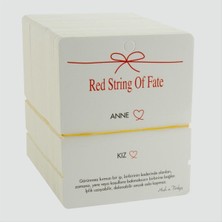 Bijuteri Net 2'li Anne Kız Yazılı Bileklik Kartı 200 Adet