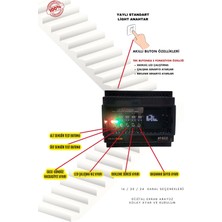 Ankara Teknik Akıllı Merdiven At-Eco OLED Serisi Akıllı Modül + 2 Adet Lazer Sensör (Profesyonel Lazer Sensör)