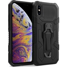 Tekamo Apple iPhone Xs Max Uyumlu Zırh Tank Kılıf Yüksek Koruma