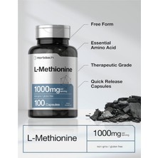 Horbaach L-Methionine 1000mg  100 Capsul. Usa Menşei.Ozelsporcugıdaların'dan 3633