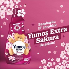 Yumoş Extra Konsantre Çamaşır Yumuşatıcı Sakura 1008 ml 42 Yıkama