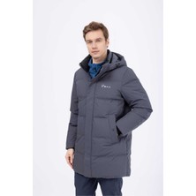 2AS Andome Men Down Parka Anthracıte 2ASADPMCNFW23-ANC