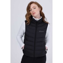 2AS Azure Women Down Vest Black 2ASADVWCNFW23-001