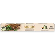 Sirius Kahve Sirius Premium Kakule Aromalı Kapsül Kahve (Nespresso Uyumlu) - 10 adet