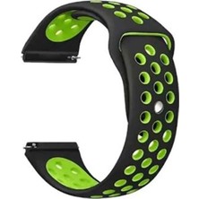 Adige Samsung Gear S3 22MM Kordon Kayış Delikli Silikon 22-nkn