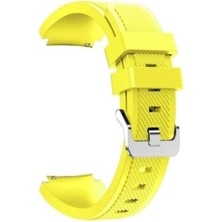 Adige Amazfit Pace 46MM Kordon Kayış Çizgili Silikon 22-czg