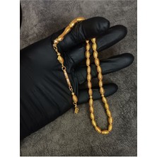 Mos Tespih Altın Benzetme Ağır Metal Tesbih