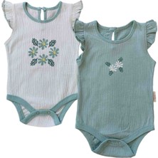 Heyy Baby Kız Bebek Çıtçıtlı Body Set 2'li