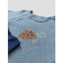 Heyy Baby Bebek Çıtçıtlı Body Tekli