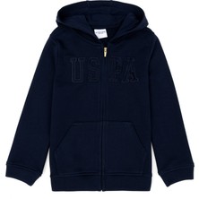 U.S. Polo Assn. Kız Çocuk Lacivert Sweatshirt 50272613-VR033