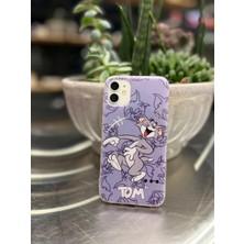 Case Mood Apple iPhone 11 Uyumlu Tom ve Jerry Telefon Sevgili Çift Kılıfı