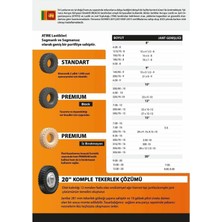 Atire 18X7-8 (180/70-8) Achiever Segmanlı Iz Bırakmayan Dolgu Forklift Lastiği