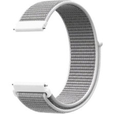Adige Samsung Gear S3 22MM Kordon Kayış Kumaş Cırt Cırtlı 22/crt