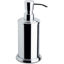 System Banyo Aksesuarları Tezgah Üstü Sıvı Sabunluk Krom|Mat Krom