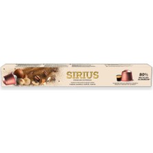 Sirius Kahve Sirius Premium Fındık Aromalı Kapsül Kahve (Nespresso Uyumlu) - 10 Adet