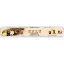 Sirius Kahve Sirius Premium Vanilya Aromalı Kapsül Kahve (Nespresso Uyumlu) - 10 Adet