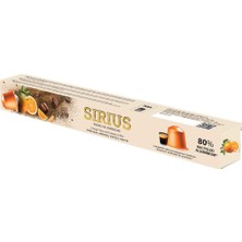 Sirius Kahve Sirius Premium Portakal Aromalı Kapsül Kahve (Nespresso Uyumlu) - 10 Adet