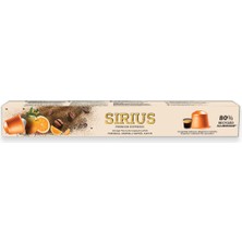 Sirius Kahve Sirius Premium Portakal Aromalı Kapsül Kahve (Nespresso Uyumlu) - 10 Adet