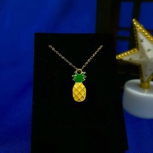 Kashpanya Çelik Ananas Kolye