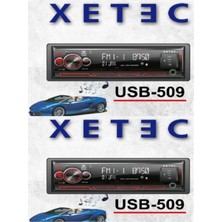 JVC USB-509 USB -Bluetoothmp3- Radyo Çalar Oto Teyp Enerji Oto Power ( 3 Anfi Çıkışlı )