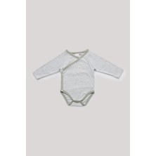Layette Bg Store Erkek Bebek Gri Body