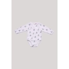 Layette Bg Store Erkek Bebek Desenli Body