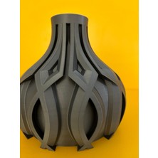 3D Hayal Ötesi Lotus Vazo (16X16) Plastik