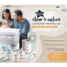 Tommee Tippee Closer To Nature Tam Beslenme Seti - Beyaz