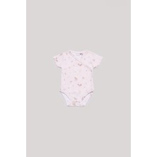 Layette Bg Store Kız Bebek Desenli Body