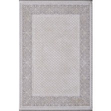 Artemis Halı Dıor 09145C Bej Gold Retro Motifli Halı