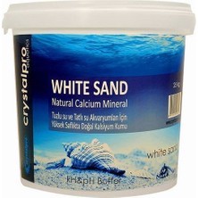 Crystalpro White Sand Akvaryum Kumu 1kg Açık