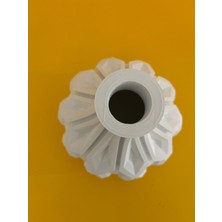 3D Hayal Ötesi Lotus Vazo (16X16) Plastik