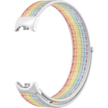 Adige Xiaomi Mi Band 8 Kordon Kayış Cırt Cırtlı Kumaş