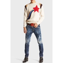 Dsquared2 Streç Pamuklu Slim Fit Jeans Erkek Kot Pantolon S71LB1368 S30342 470